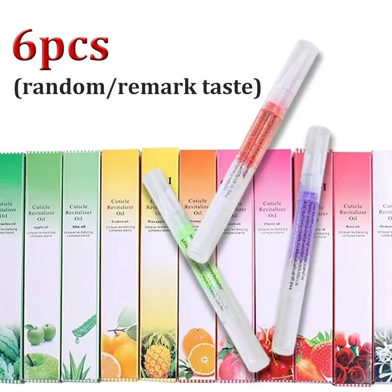 Cuticle Oil Pen - 6 шт., масляная ручка для кутикулы,