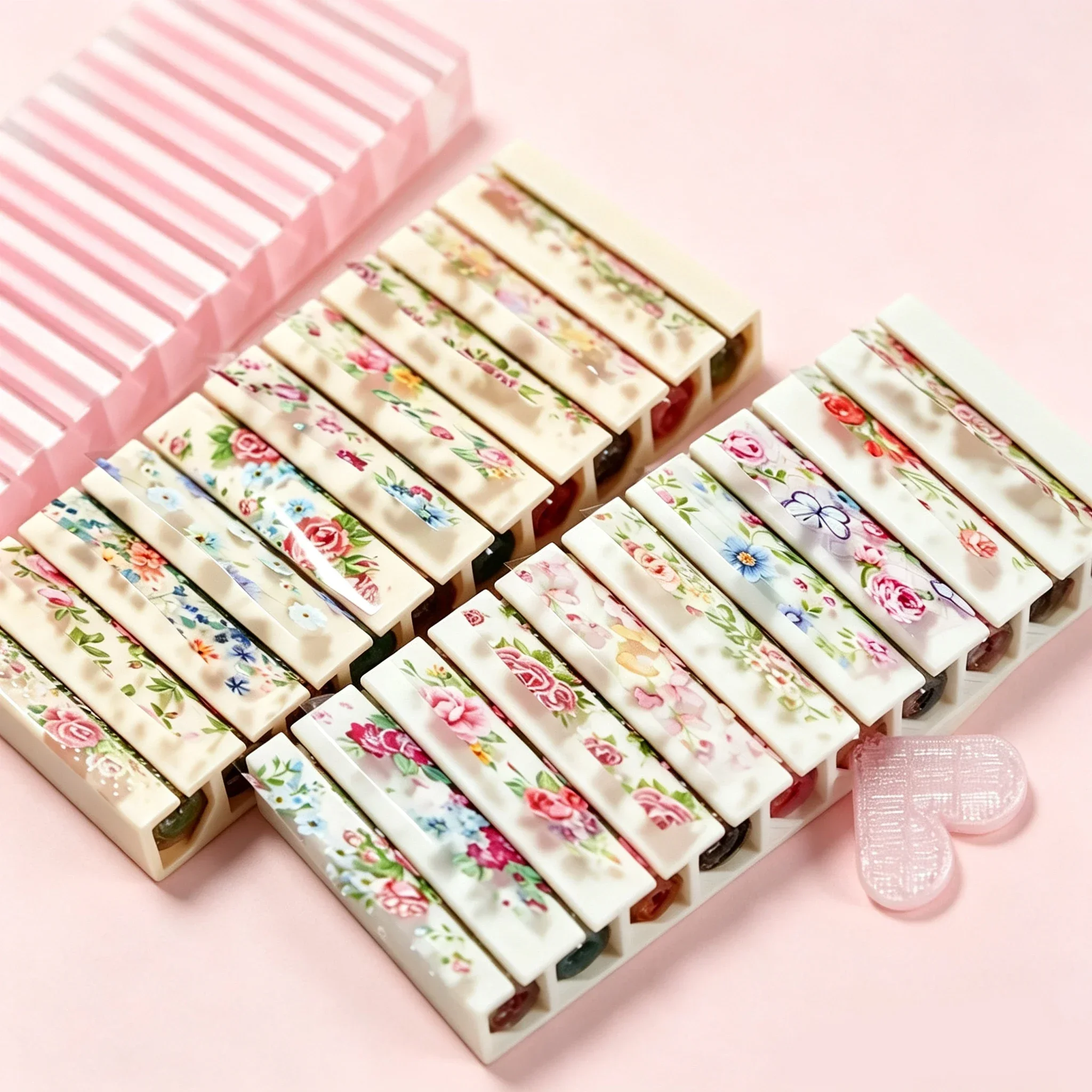 Nail Foil Transfer - Портативный органайзер для хранения фольги для