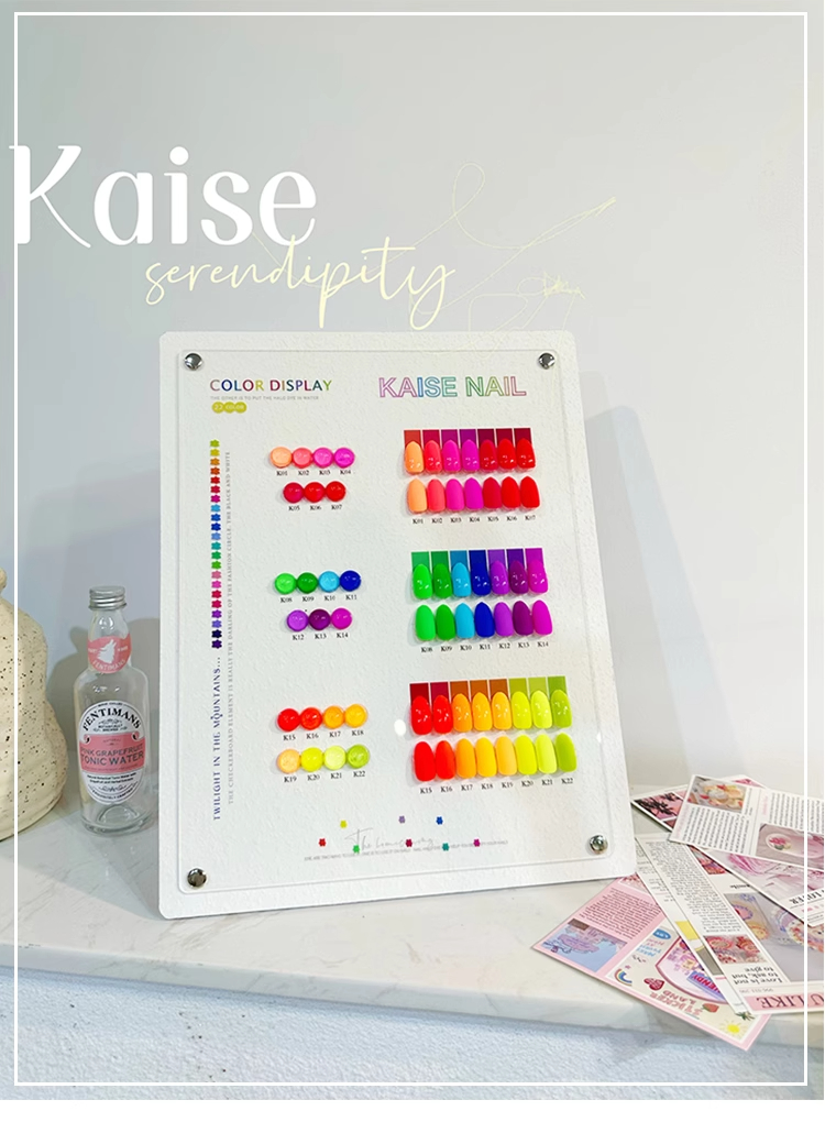 Nail Art Gel - KAISE 22 цвета Многоцветный набор гелей