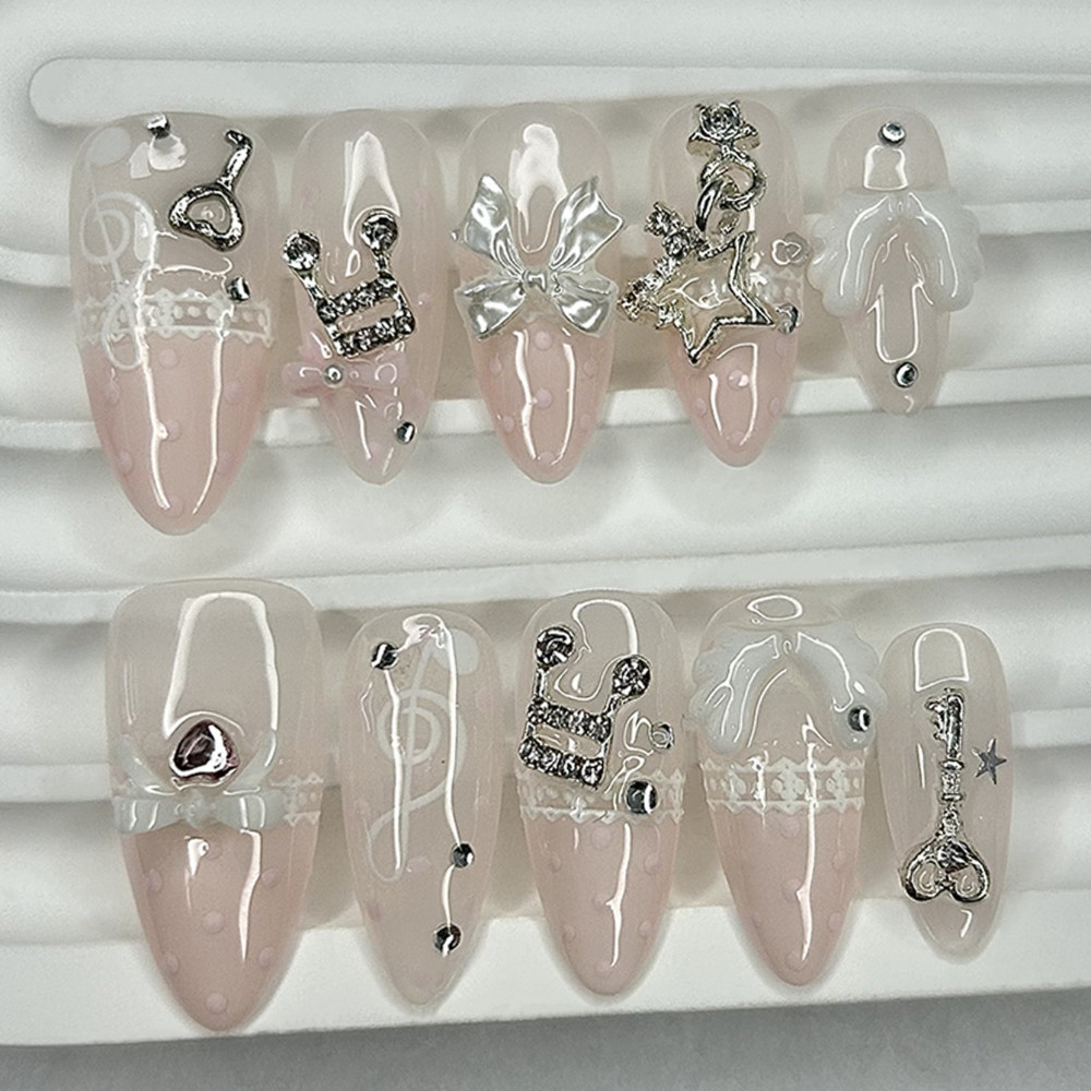 Nail Art Y2K - 10 шт., милые 3D крылья бабочки