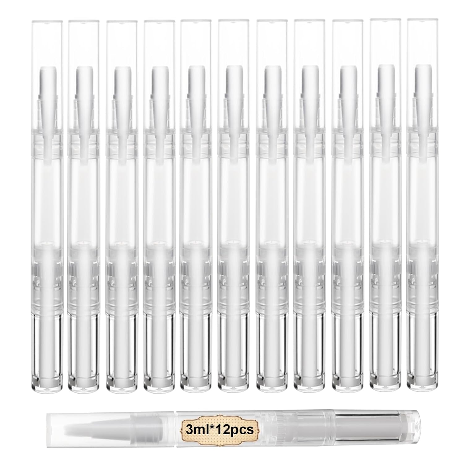 Cuticle Oil Pen - 12 шт. пустых ручек-аппликаторов для кутикулы