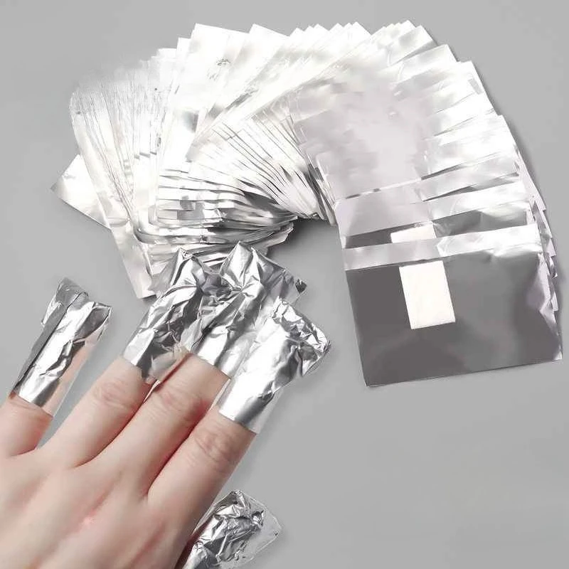 100 шт., обертывания для ногте – обзор и цена Nail Foil Transfer