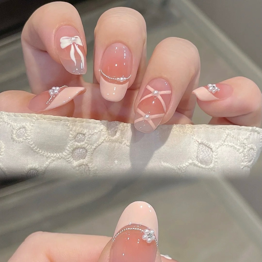 10 шт., белое французское розо – обзор и цена Nail Art French