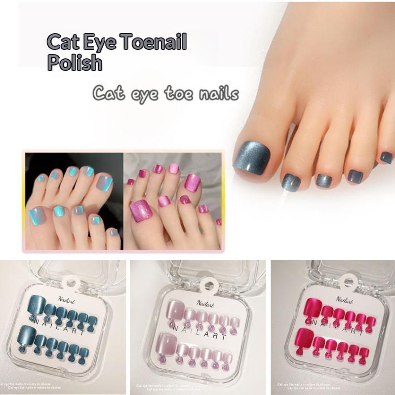 Новые 10 шт./упак. французские – обзор и цена Nail Art Extension Cat Eye