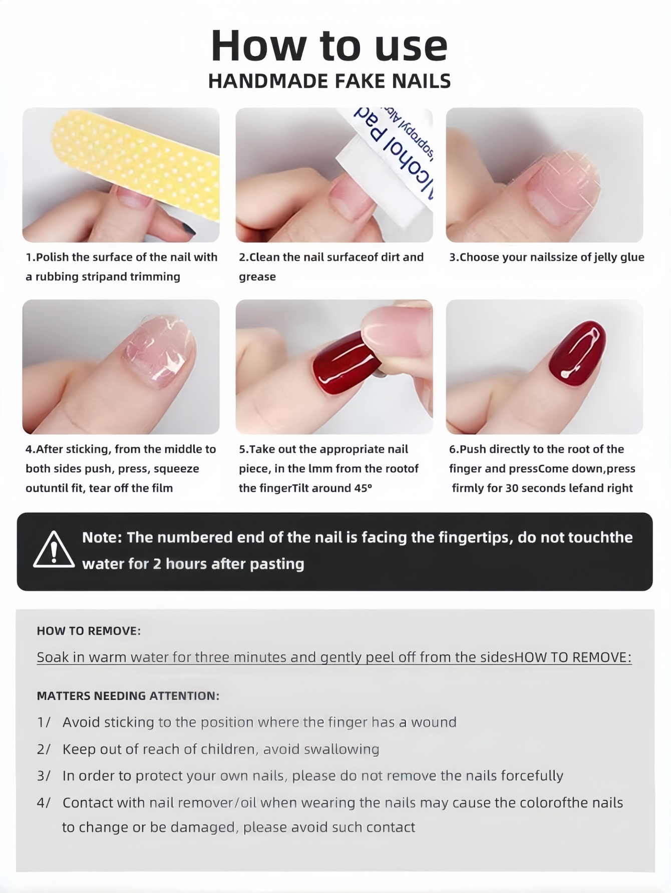 Набор из 10 предметов: Накладн – обзор и цена Nail Art French