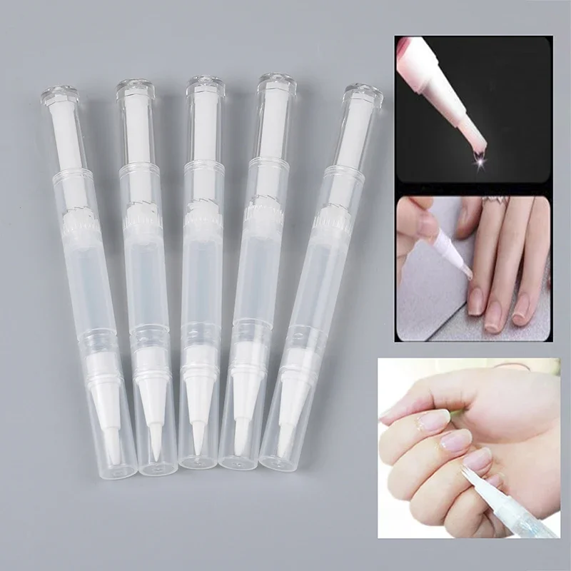 Набор из 5 прозрачных флаконов – обзор и цена Cuticle Oil Pen