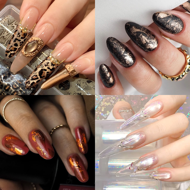 LILYCUTE 8 мл клей-фольга для  – обзор и цена Nail Foil Transfer