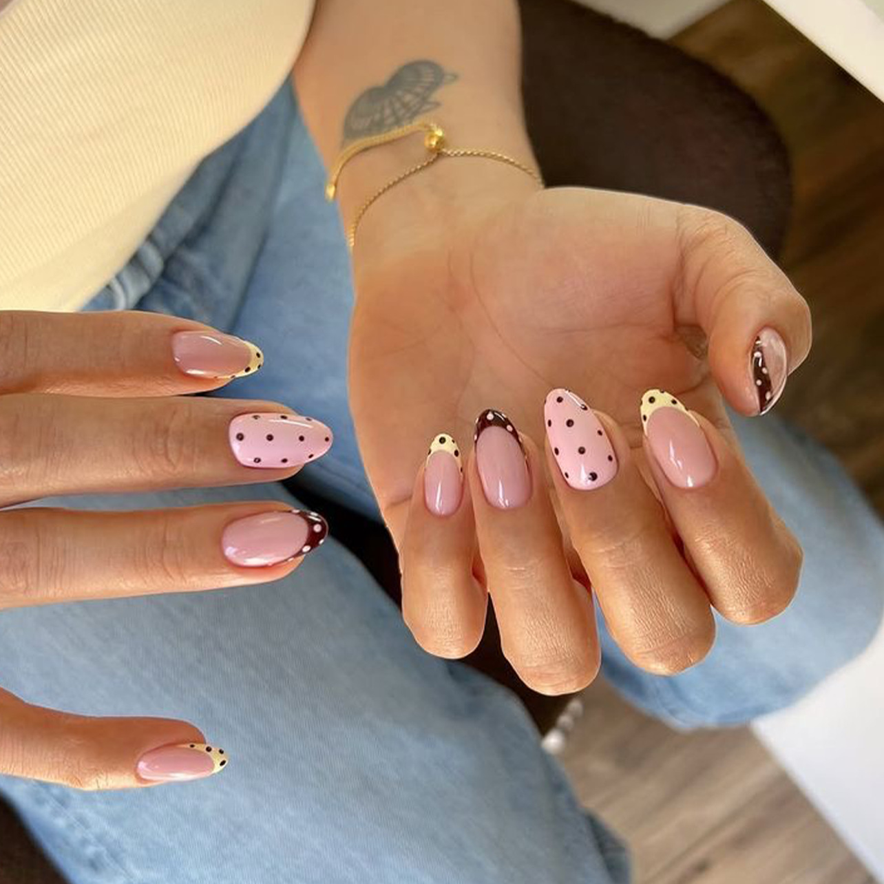 Набор из 24 накладных ногтей в – обзор и цена Nail Art French