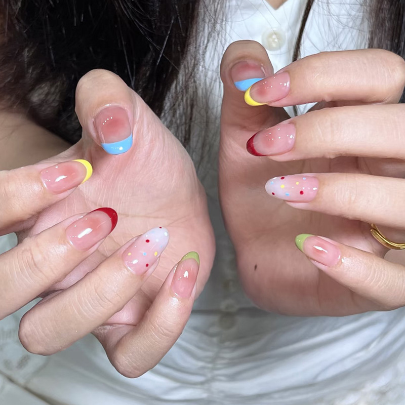 Набор из 24 накладных ногтей в – обзор и цена Nail Art French