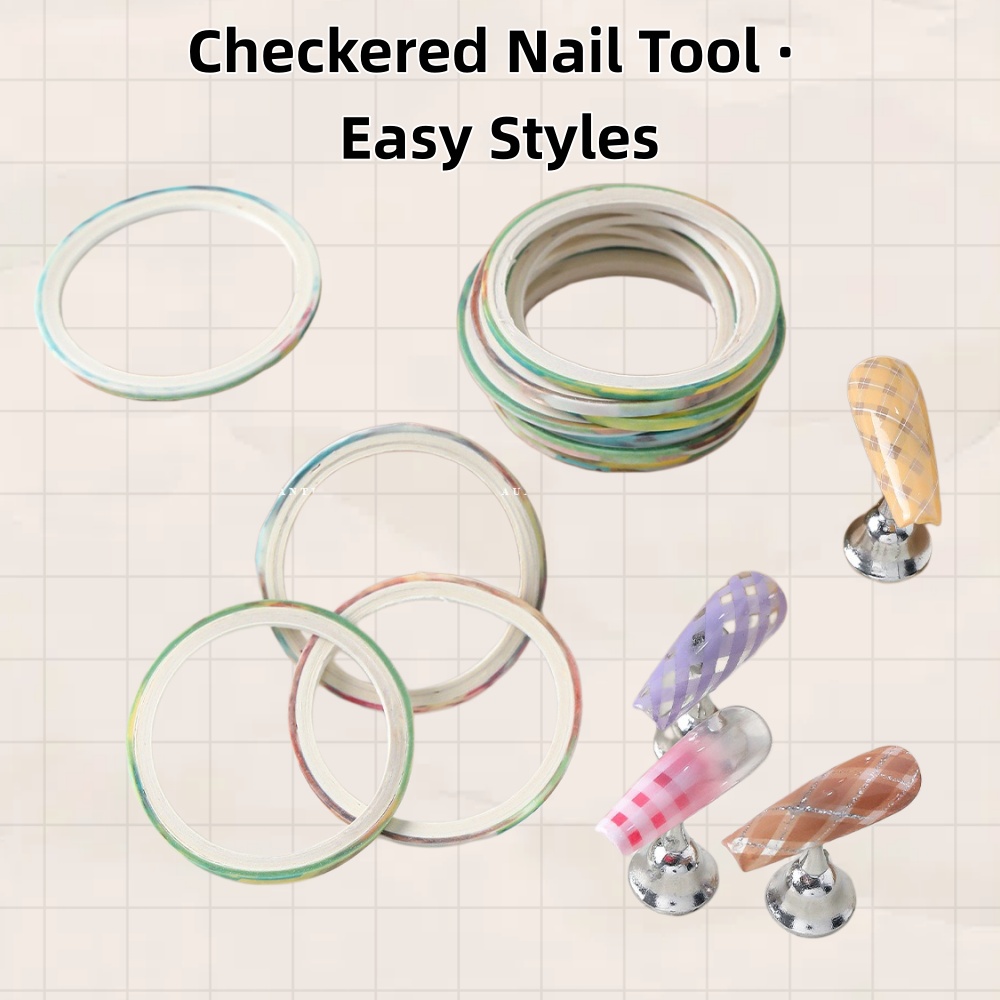 Набор из 10 рулонов ленты для  – обзор и цена Striping Tape Nail