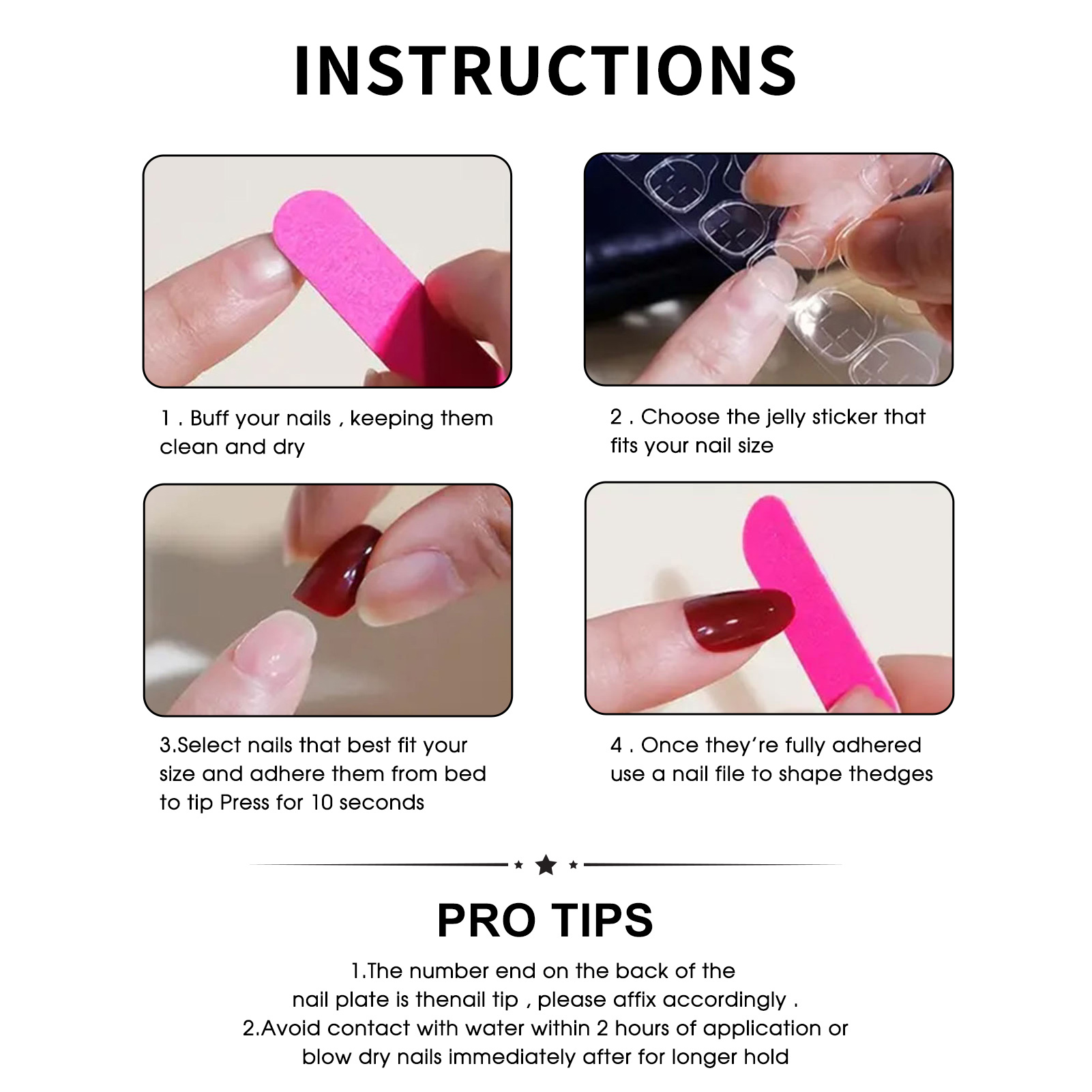 Долговечные водостойкие наклад – обзор и цена Nail Art Extension Cat Eye
