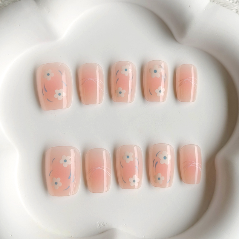 10 шт. Женские накладные ногти – обзор и цена Nail Art French