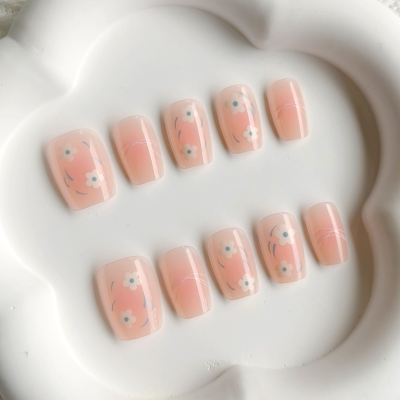 10 шт. Женские накладные ногти – обзор и цена Nail Art French