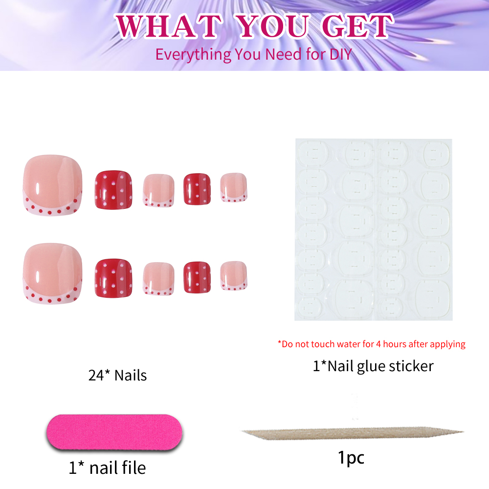 Набор из 24 наклеек для францу – обзор и цена Nail Art Y2K