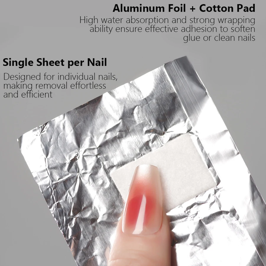 100 шт. сумка из алюминиевой ф – обзор и цена Nail Foil Transfer