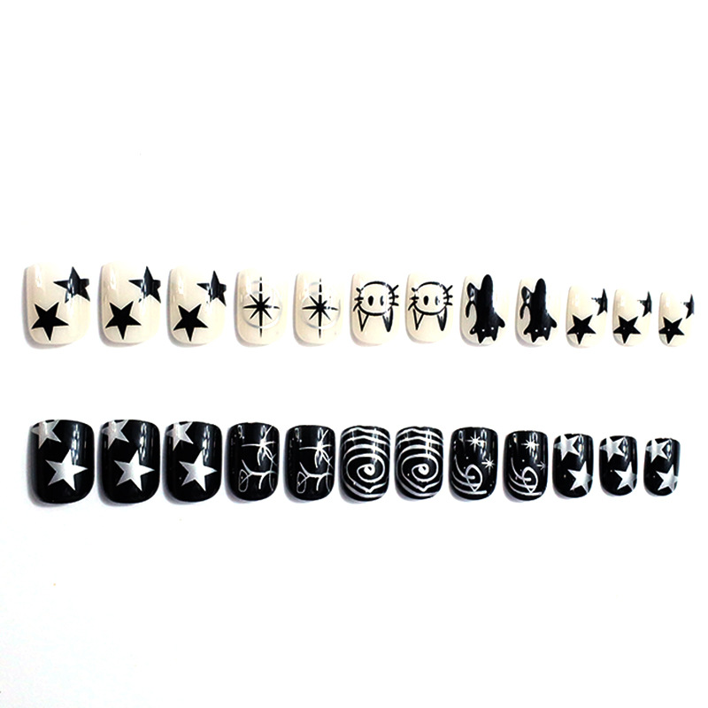 24 шт. накладных ногтей для ма – обзор и цена Nail Art Y2K