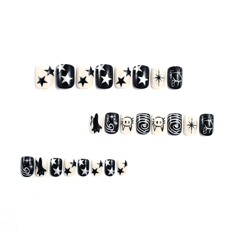 24 шт. накладных ногтей для ма – обзор и цена Nail Art Y2K