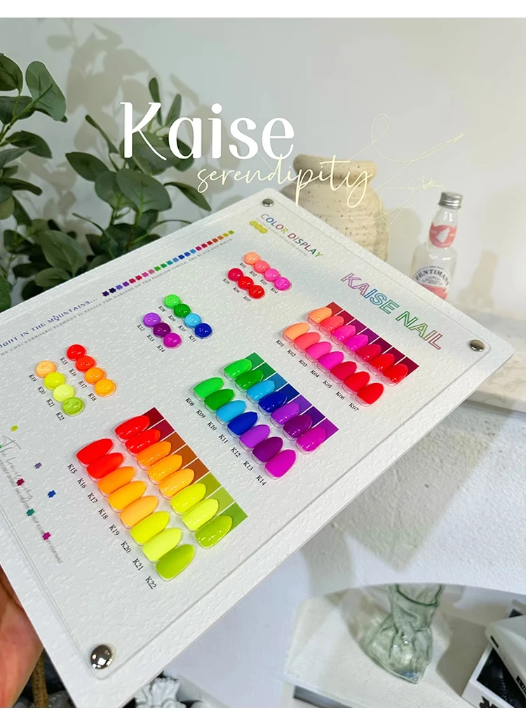 KAISE 22 цвета Многоцветный на – обзор и цена Nail Art Gel