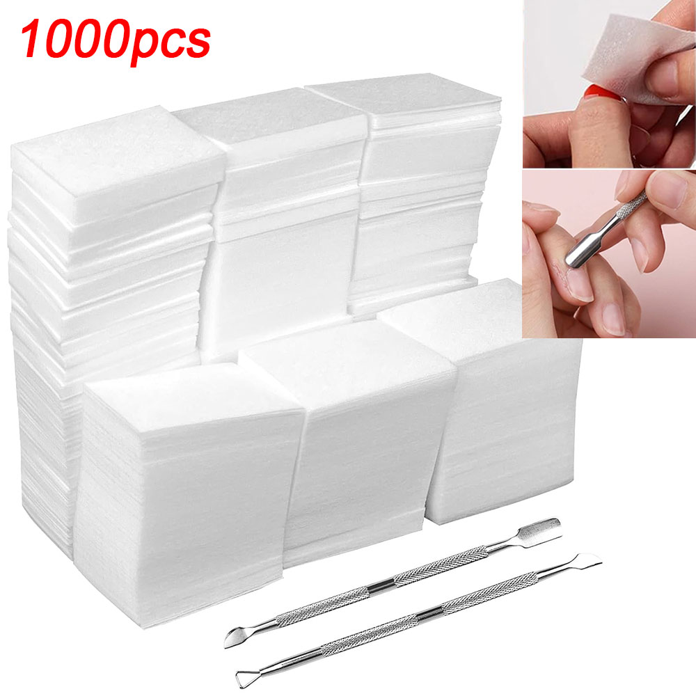 1000 шт. безворсовых салфеток  – обзор и цена Nail Art Gel