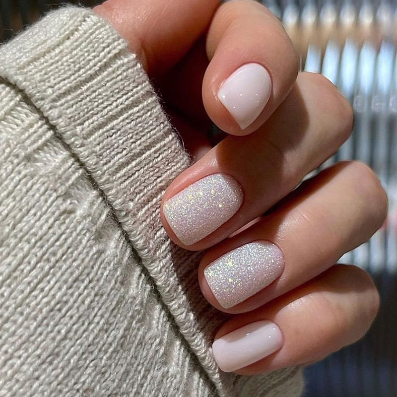 Набор из 24 коротких накладных – обзор и цена Nail Art French