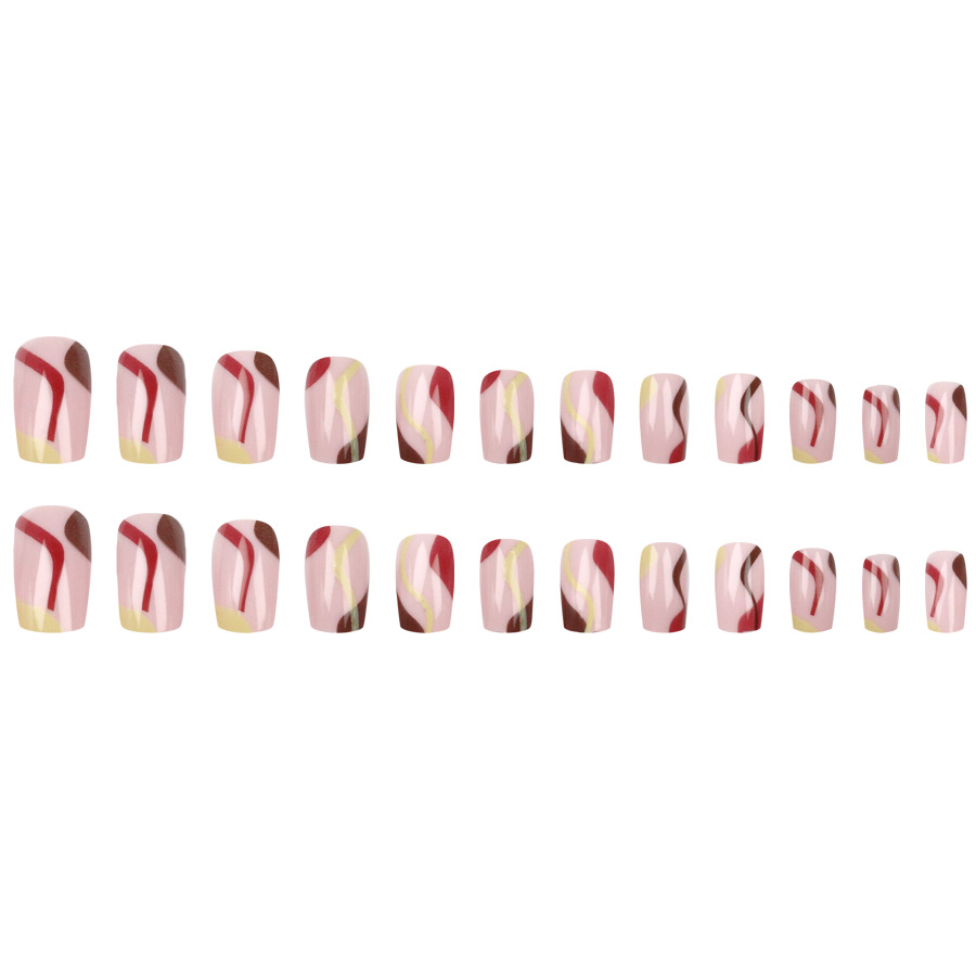 Короткие и средние накладные н – обзор и цена Nail Art Y2K