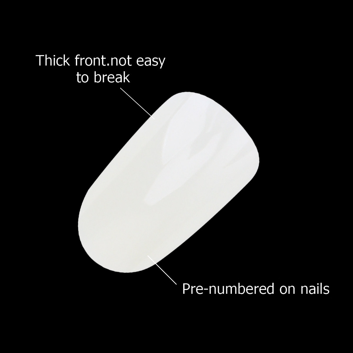 600 шт. накладных ногтей натур – обзор и цена Nail Art Natural Simple