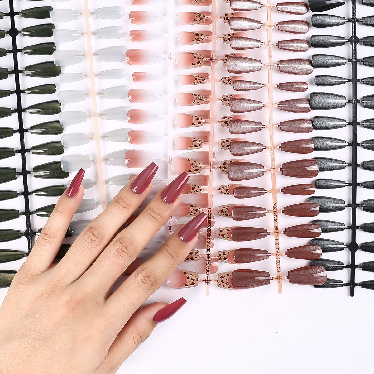 30 шт. овальные короткие розов – обзор и цена Nail Art Ombre