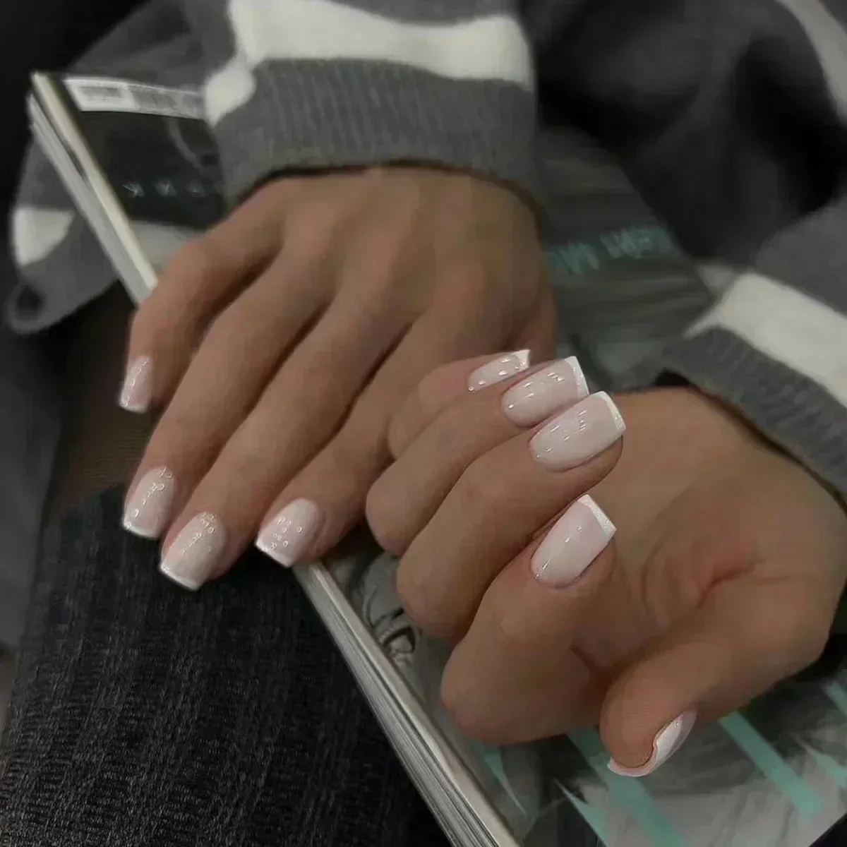 24 шт., простые балетные блест – обзор и цена Nail Art French